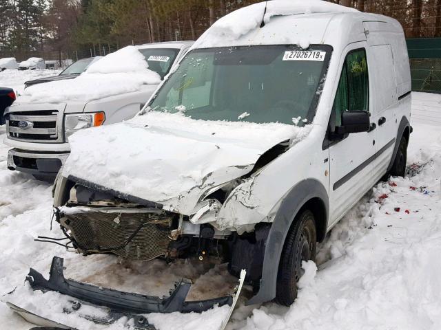 NM0LS7DN2DT144639 - 2013 FORD TRANSIT CO WHITE photo 2