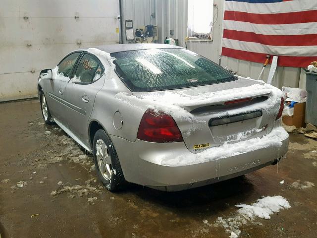 2G2WP552X71172844 - 2007 PONTIAC GRAND PRIX SILVER photo 3