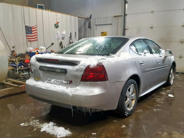2G2WP552X71172844 - 2007 PONTIAC GRAND PRIX SILVER photo 4