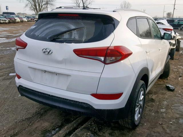 KM8J33A48HU271029 - 2017 HYUNDAI TUCSON LIM WHITE photo 4