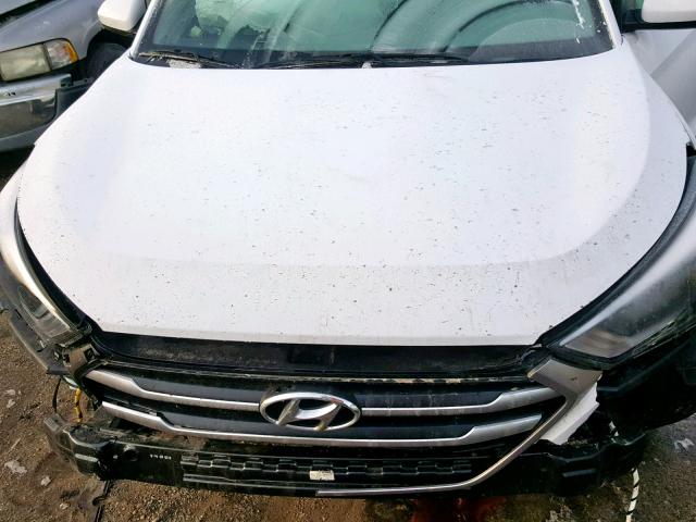 KM8J33A48HU271029 - 2017 HYUNDAI TUCSON LIM WHITE photo 7