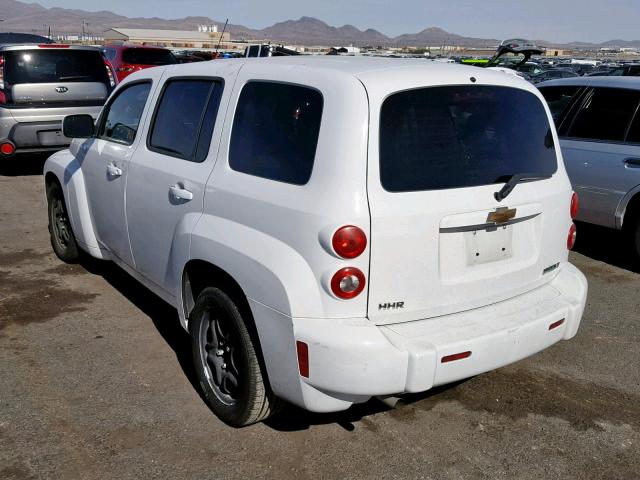 3GNBABFW3BS612984 - 2011 CHEVROLET HHR LT WHITE photo 3