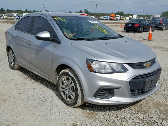 1G1JB5SH2H4159503 - 2017 CHEVROLET SONIC LS 银色 照片 1
