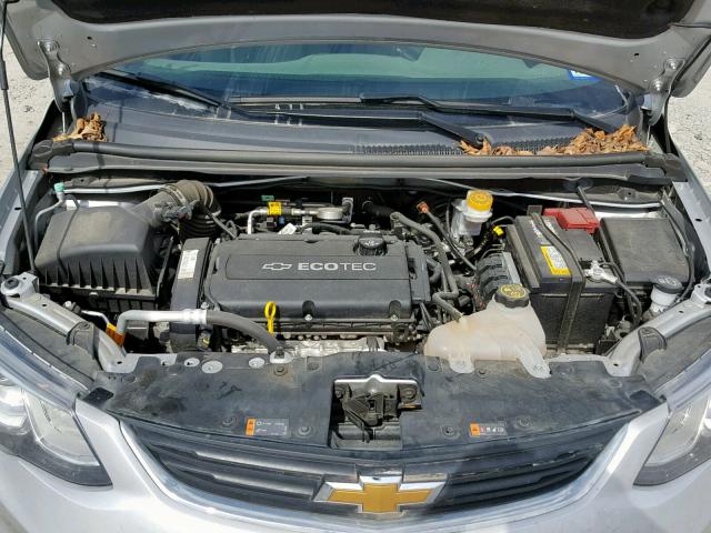 1G1JB5SH2H4159503 - 2017 CHEVROLET SONIC LS 银色 照片 7