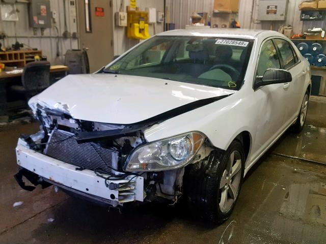 1G1ZA5EU5CF373302 - 2012 CHEVROLET MALIBU LS თეთრი ფოტო 2