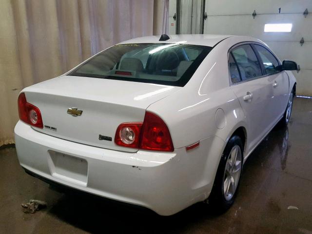 1G1ZA5EU5CF373302 - 2012 CHEVROLET MALIBU LS თეთრი ფოტო 4