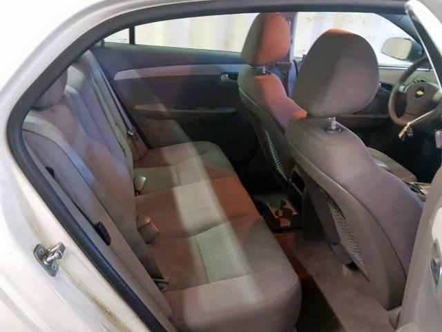 1G1ZA5EU5CF373302 - 2012 CHEVROLET MALIBU LS თეთრი ფოტო 6