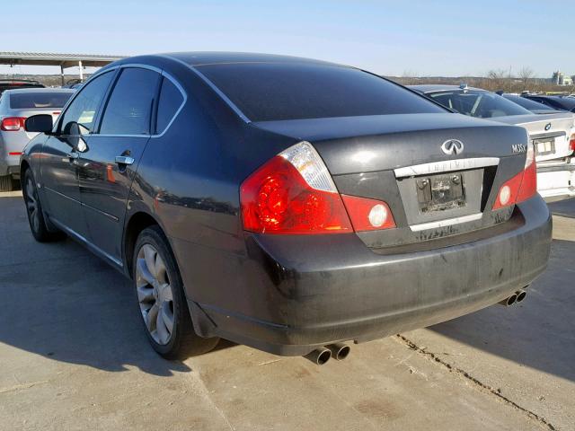 JNKAY01F77M455641 - 2007 INFINITI M35 BASE BLACK photo 3