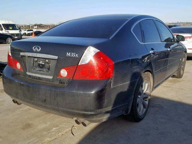 JNKAY01F77M455641 - 2007 INFINITI M35 BASE BLACK photo 4