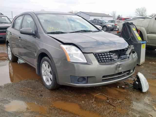 3N1AB61E37L612656 - 2007 NISSAN SENTRA 2.0 GRAY photo 1