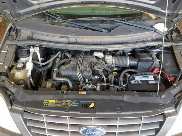 2FMZA50605BA35385 - 2005 FORD FREESTAR S GRAY photo 7