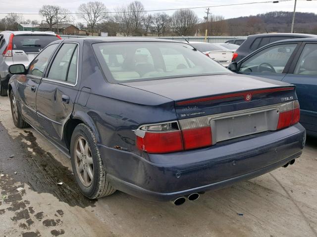 1G6KS54Y53U264685 - 2003 CADILLAC SEVILLE SL BLUE photo 3