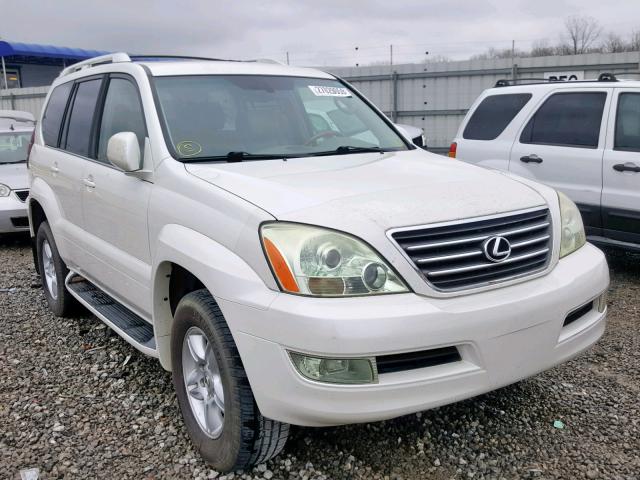 JTJBT20X570129903 - 2007 LEXUS GX 470 WHITE photo 1