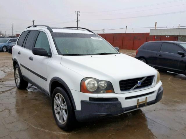 YV1CZ91H541035199 - 2004 VOLVO XC90 T6 WHITE photo 1