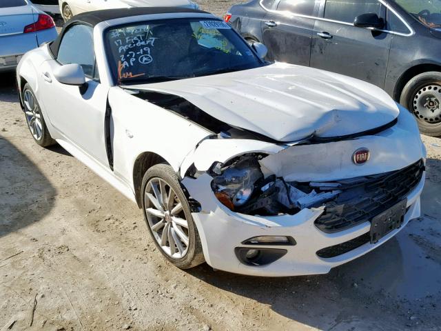 JC1NFAEK0H0101536 - 2017 FIAT 124 SPIDER WHITE photo 1