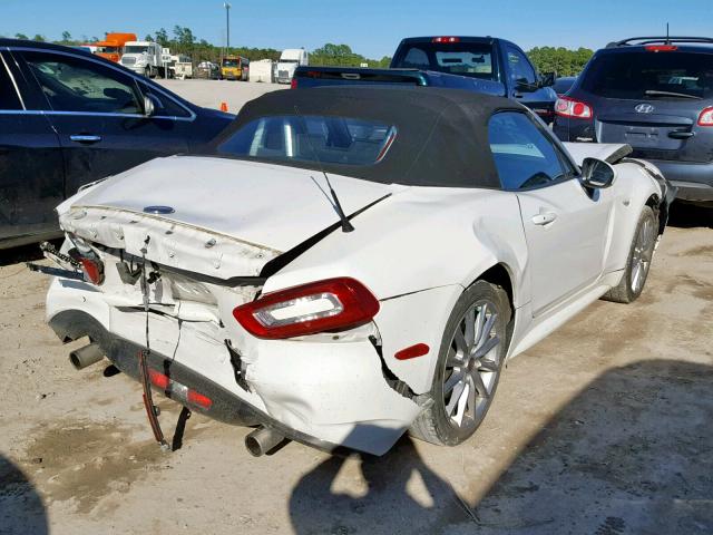 JC1NFAEK0H0101536 - 2017 FIAT 124 SPIDER WHITE photo 4