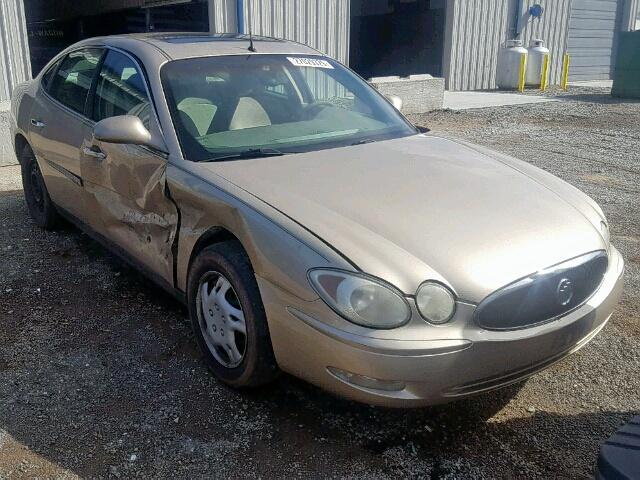 2G4WC562751265755 - 2005 BUICK LACROSSE C GOLD photo 1