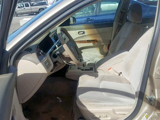 2G4WC562751265755 - 2005 BUICK LACROSSE C GOLD photo 5