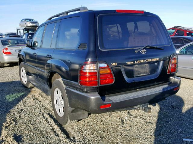 JT3HT05J0W0004087 - 1998 TOYOTA LAND CRUIS BLACK photo 3