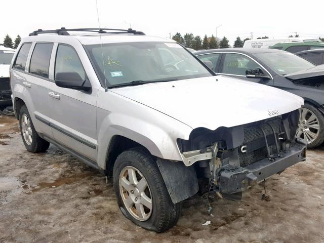 1J8GR48K48C243007 - 2008 JEEP GRAND CHER SILVER photo 1