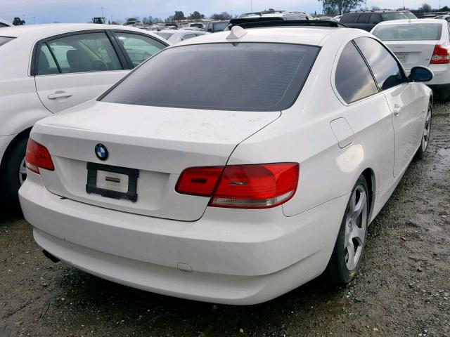 WBAWV13587PK49962 - 2007 BMW 328 I SULE WHITE photo 4