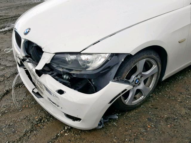 WBAWV13587PK49962 - 2007 BMW 328 I SULE WHITE photo 9