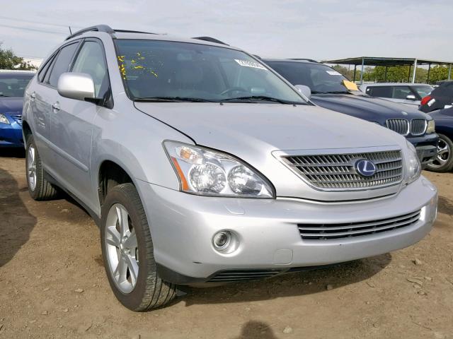 JTJGW31U082851468 - 2008 LEXUS RX 400H SILVER photo 1