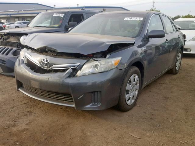 4T1BB3EK1BU127426 - 2011 TOYOTA CAMRY HYBR CHARCOAL photo 2