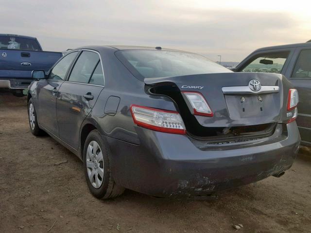 4T1BB3EK1BU127426 - 2011 TOYOTA CAMRY HYBR CHARCOAL photo 3