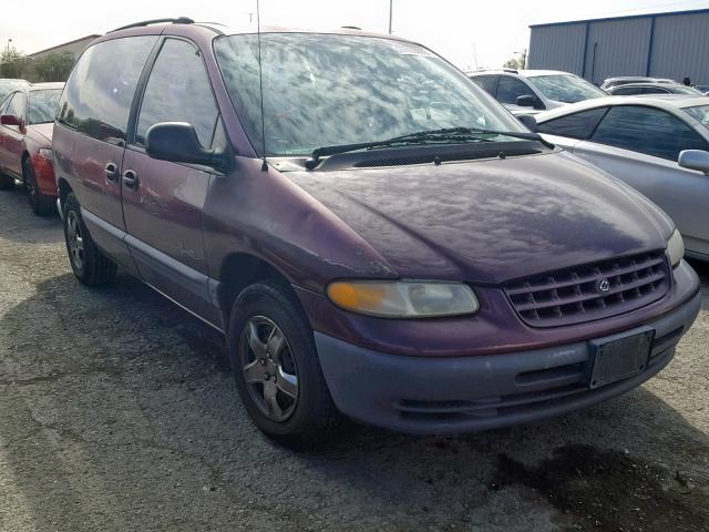 2P4GP45R7XR220403 - 1999 PLYMOUTH VOYAGER SE PURPLE photo 1