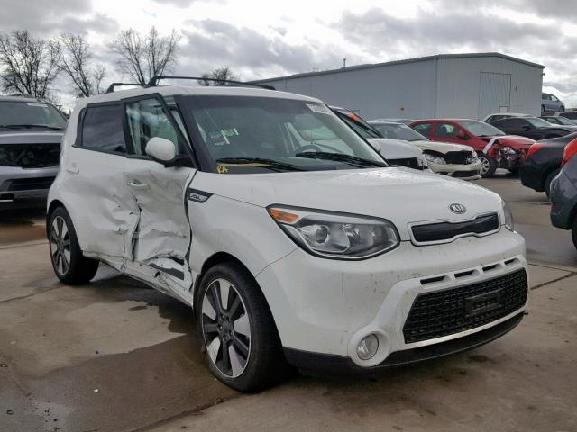 KNDJX3A56F7125094 - 2015 KIA SOUL ! WHITE photo 1