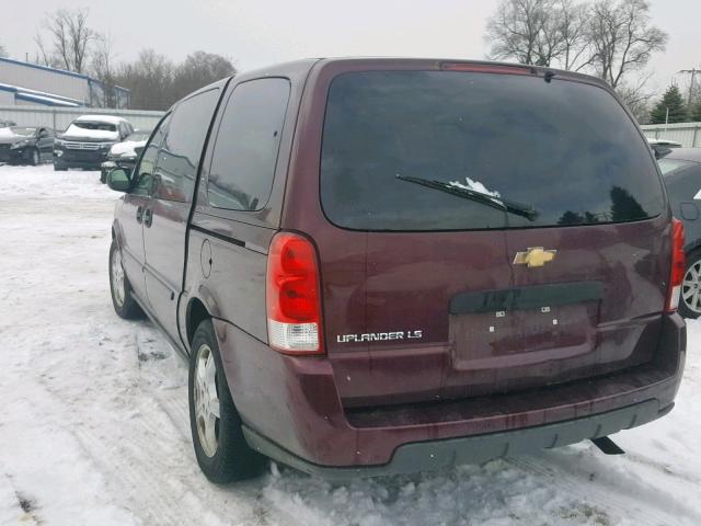 1GNDV231X8D178979 - 2008 CHEVROLET UPLANDER L 栗色 照片 3