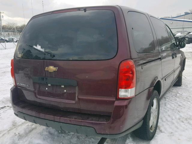 1GNDV231X8D178979 - 2008 CHEVROLET UPLANDER L 栗色 照片 4