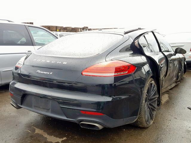 WP0AA2A73EL006650 - 2014 PORSCHE PANAMERA 2 BLACK photo 4