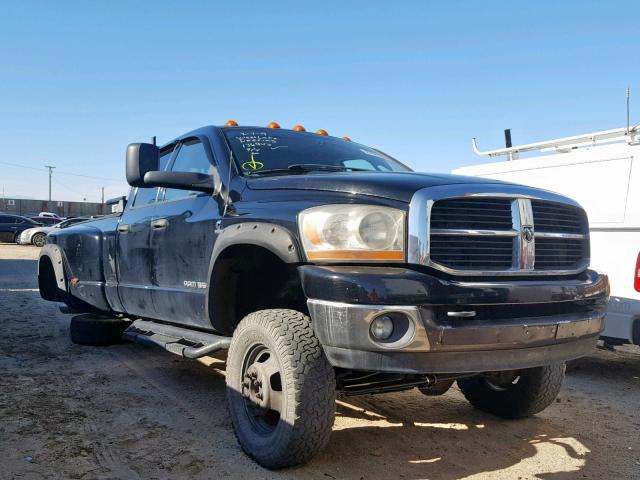 3D7MX48C16G136943 - 2006 DODGE RAM 3500 S BLACK photo 1