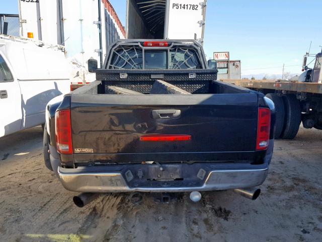 3D7MX48C16G136943 - 2006 DODGE RAM 3500 S BLACK photo 10