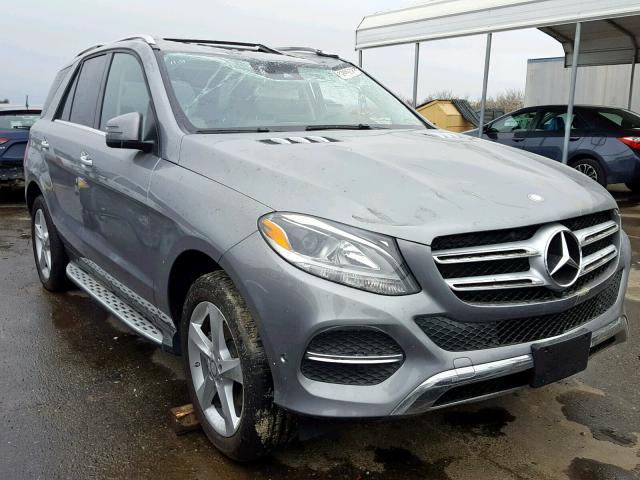 4JGDA5HB5GA655238 - 2016 MERCEDES-BENZ GLE 350 4M SILVER photo 1