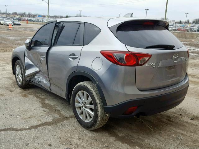 JM3KE4BE2D0120552 - 2013 MAZDA CX-5 SPORT GRAY photo 3