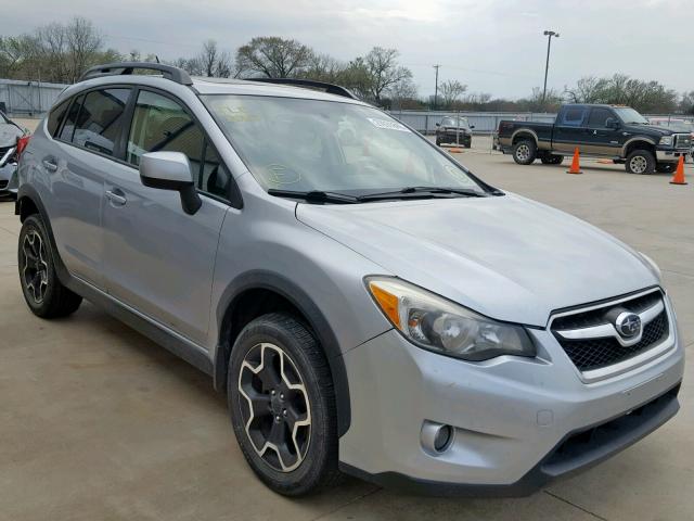 JF2GPAVC8D2216466 - 2013 SUBARU XV CROSSTR SILVER photo 1