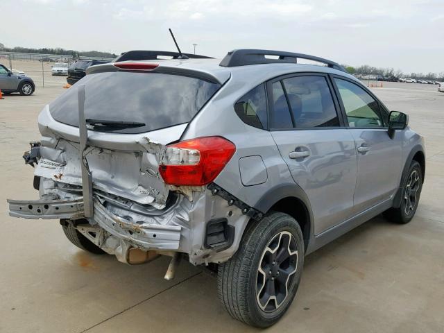 JF2GPAVC8D2216466 - 2013 SUBARU XV CROSSTR SILVER photo 9