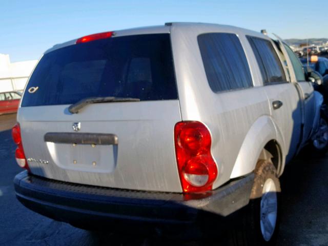 1D4HD38N64F136082 - 2004 DODGE DURANGO ST SILVER photo 4