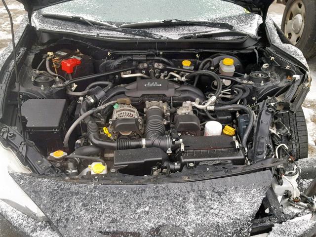 JF1ZNAA13D1718251 - 2013 TOYOTA SCION FR-S BLACK photo 7