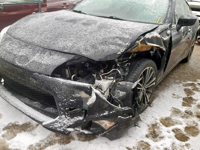 JF1ZNAA13D1718251 - 2013 TOYOTA SCION FR-S BLACK photo 9