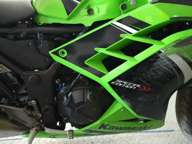 JKAEX8A11EA008501 - 2014 KAWASAKI EX300 A GREEN photo 7