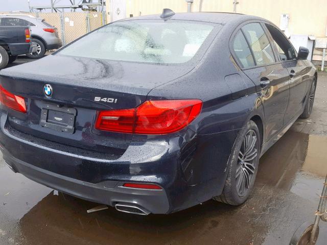 WBAJE5C31HG913679 - 2017 BMW 540 I BLUE photo 4