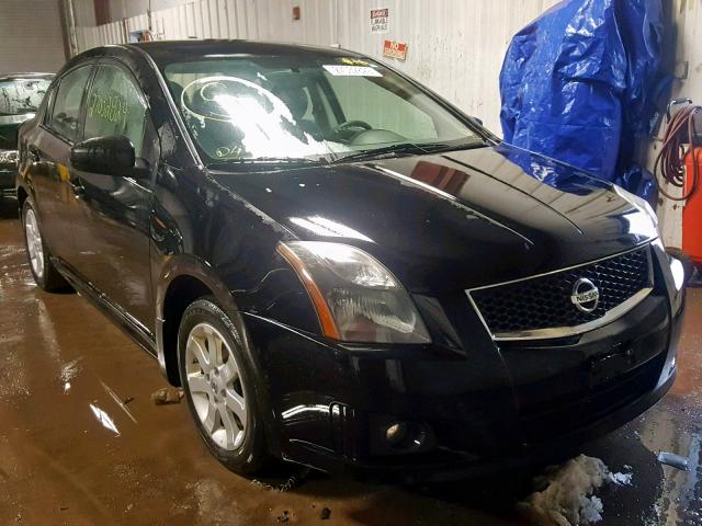 3N1AB6AP8CL624068 - 2012 NISSAN SENTRA 2.0 BLACK photo 1