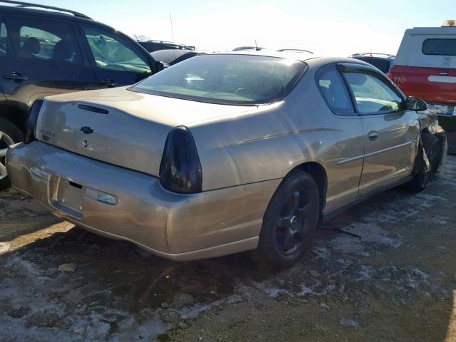 2G1WW12E849441175 - 2004 CHEVROLET MONTE CARL 金色 照片 4