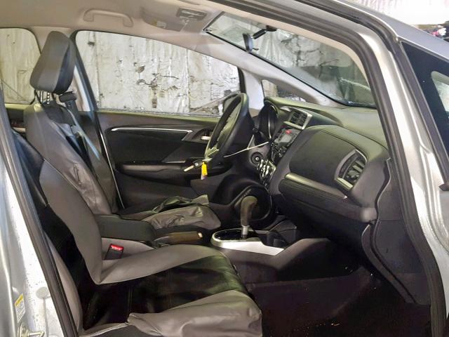 JHMGK5H56GX020386 - 2016 HONDA FIT LX SILVER photo 5