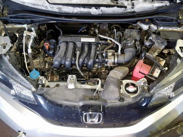 JHMGK5H56GX020386 - 2016 HONDA FIT LX SILVER photo 7