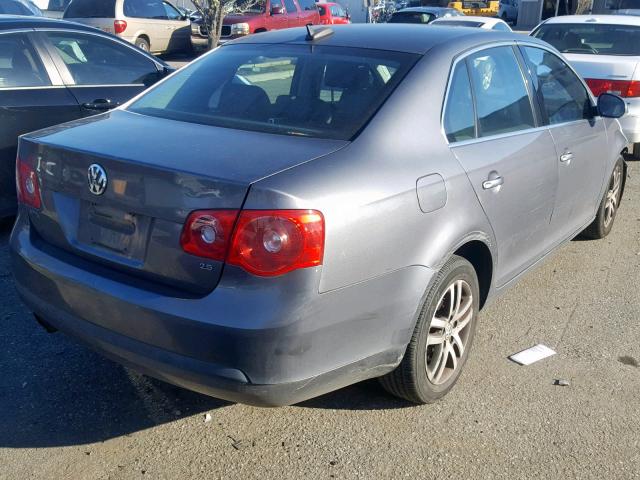 3VWSG71K76M768381 - 2006 VOLKSWAGEN JETTA 2.5 GRAY photo 4